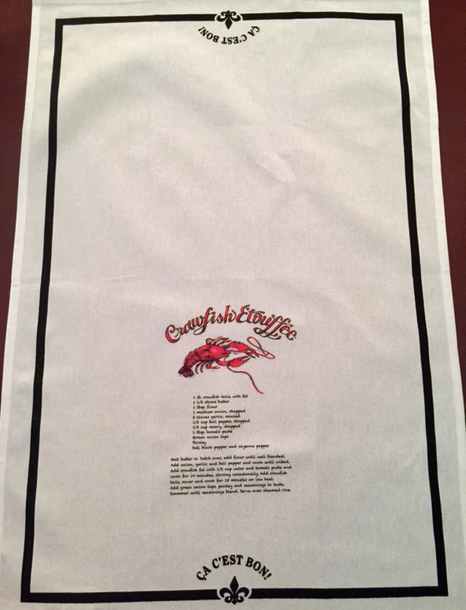 Ca Cést Bon! Crawfish Etouffee Recipe Towel - Image 2