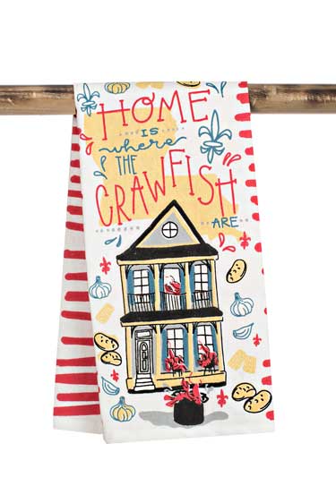 Home Is Where the Crawfish Are Towel - Image 2