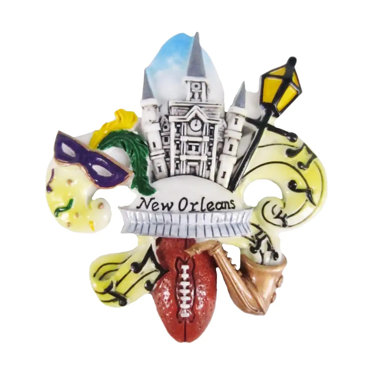 New Orleans ICONS FDL Magnet