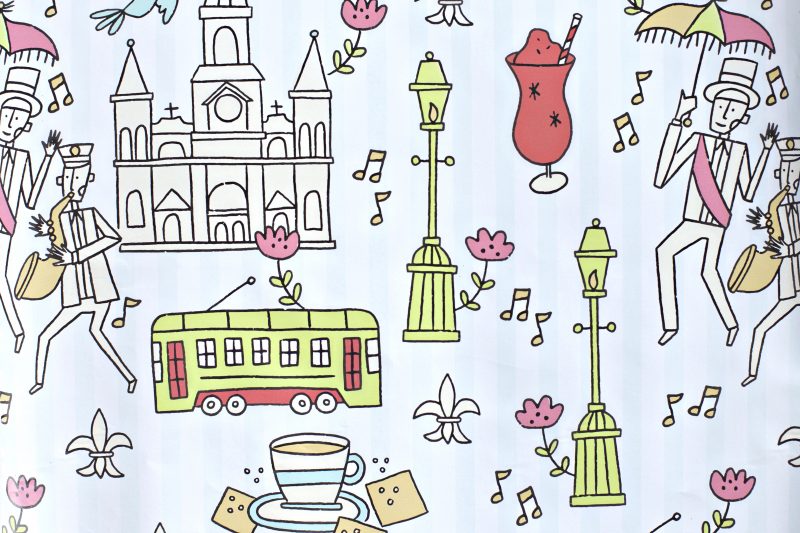New Orleans Everyday Wrapping Paper - Image 2