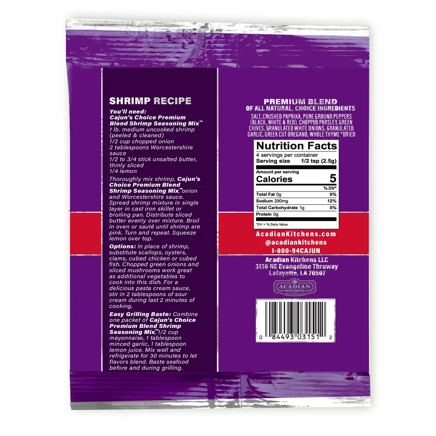 Ragin' Cajun Ragin' Shrimp Seasoning Mix - Image 2