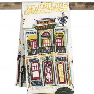 Creole Cottage Towel