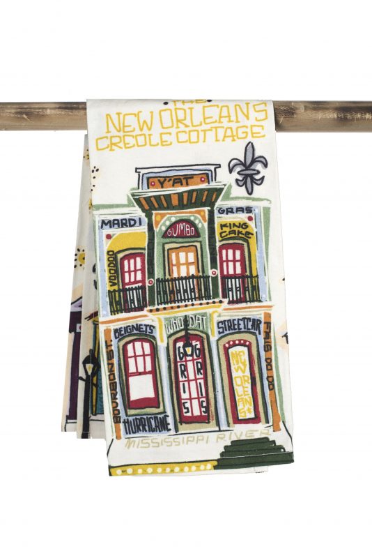 Creole Cottage Towel