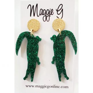 Alligator Earrings