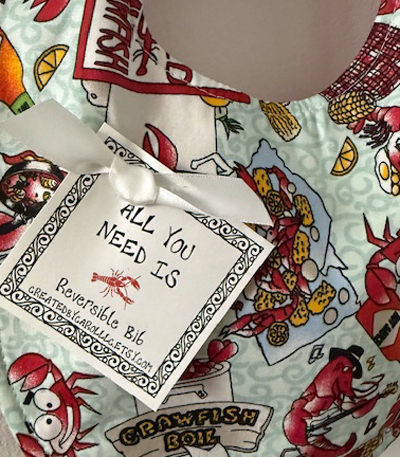 All You Need is Crawfish Bib - Image 3
