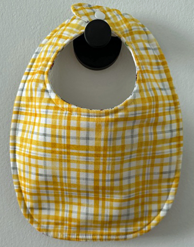 Born to PINCH TAILS Crawfish Baby Bib - Image 2