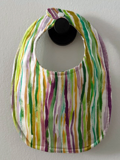 Mardi Gras Scenes Baby Bib - Image 3