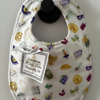 Mardi Gras Icons Baby Bib