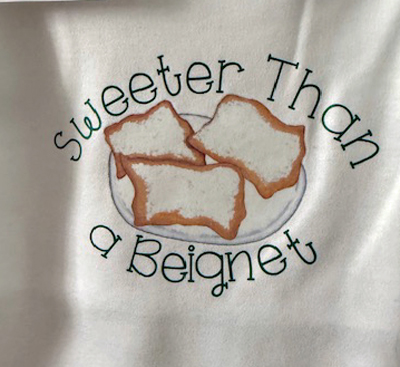Sweeter than a Beignet Baby Onsie - Image 2