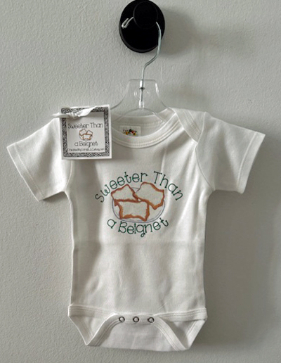 Sweeter than a Beignet Baby Onsie