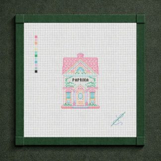 Lenox Paprika Spice House Needlepoint Canvas