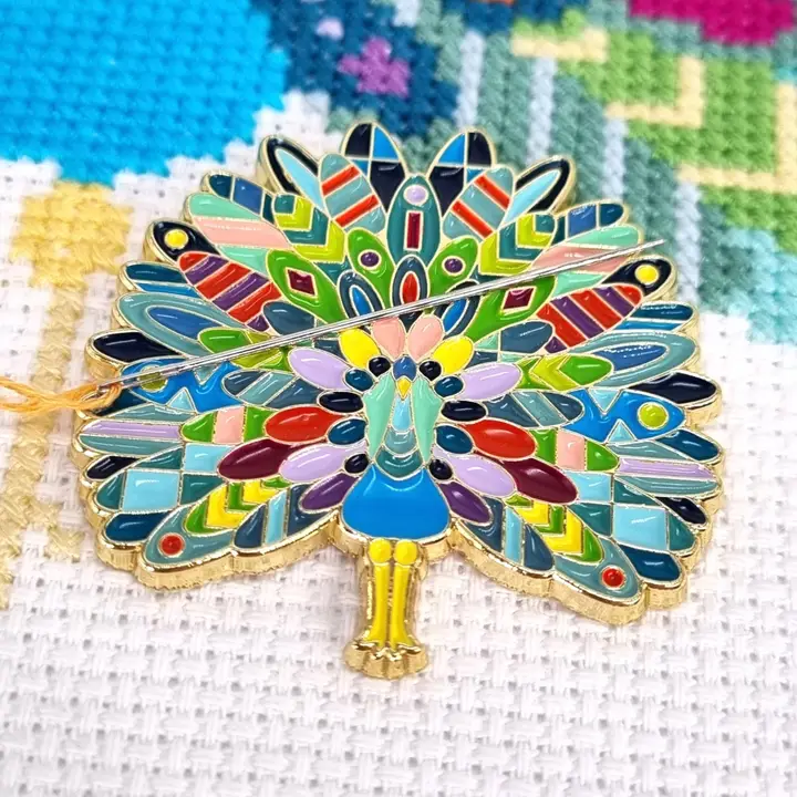Mandela PEACOCK Needle Minder