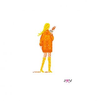 Taylor Showgirl Needlepoint Canvas