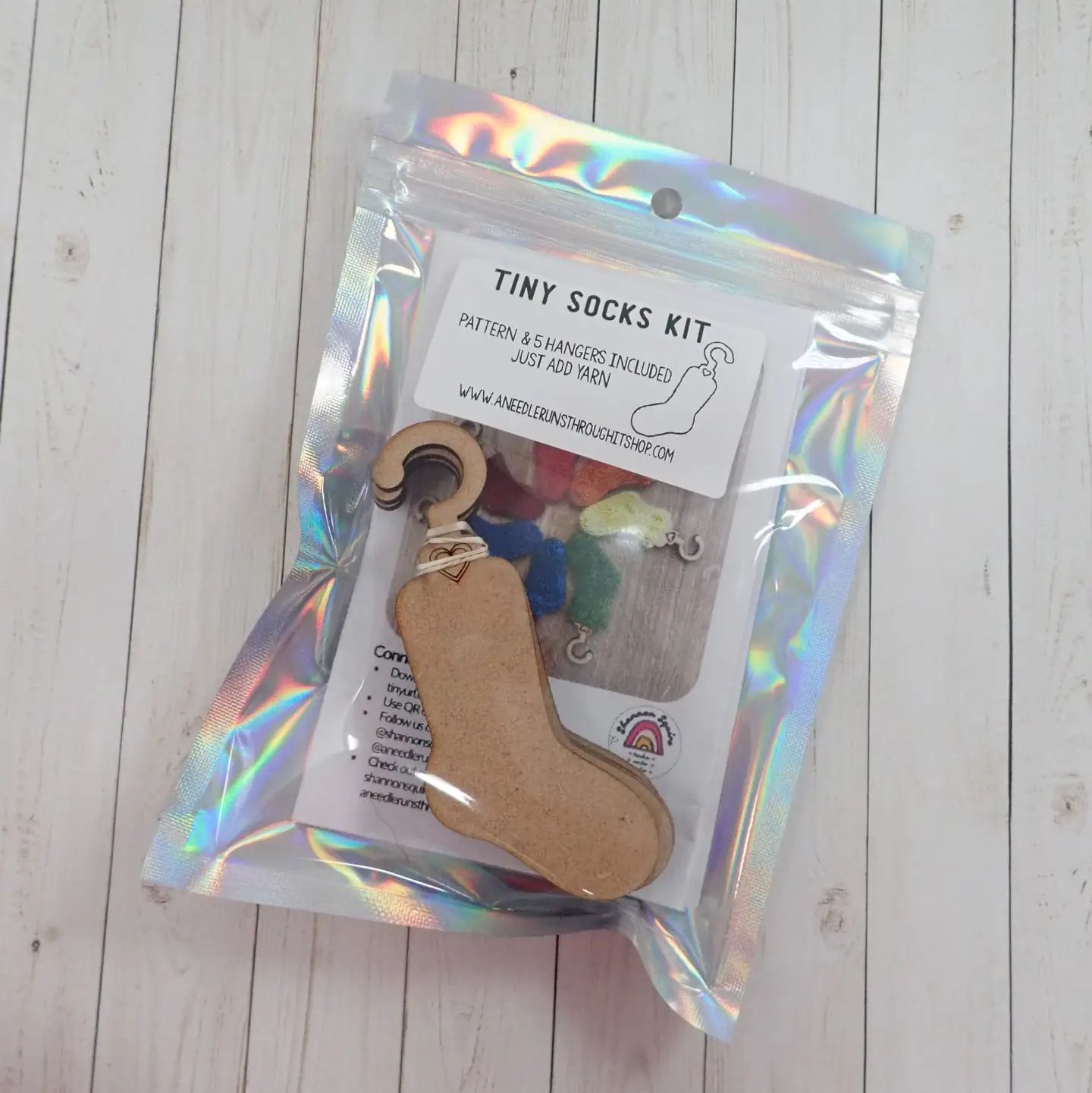 Tiny Wood Sock Blocker Kit - Image 2