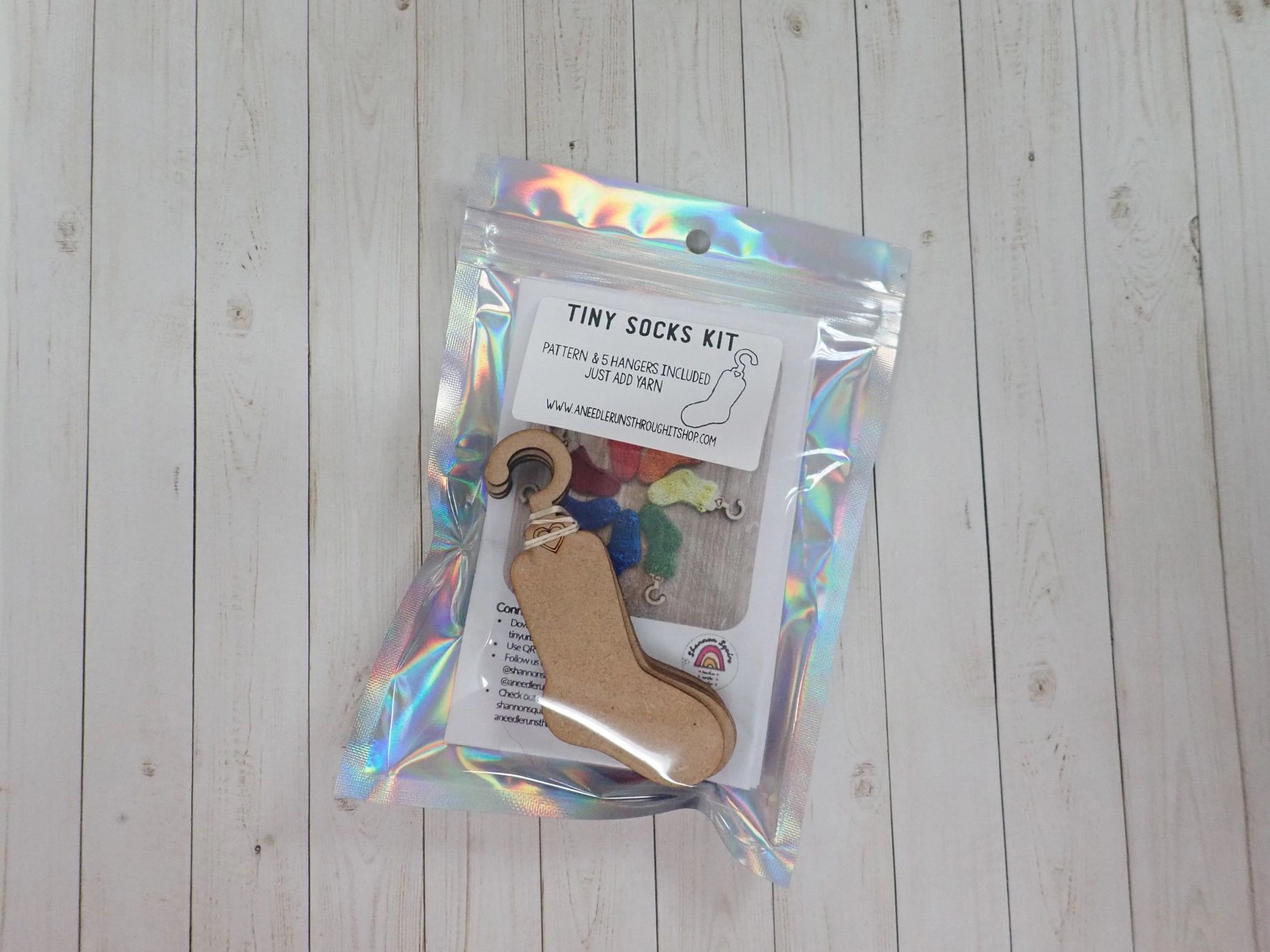 Tiny Wood Sock Blocker Kit - Image 3