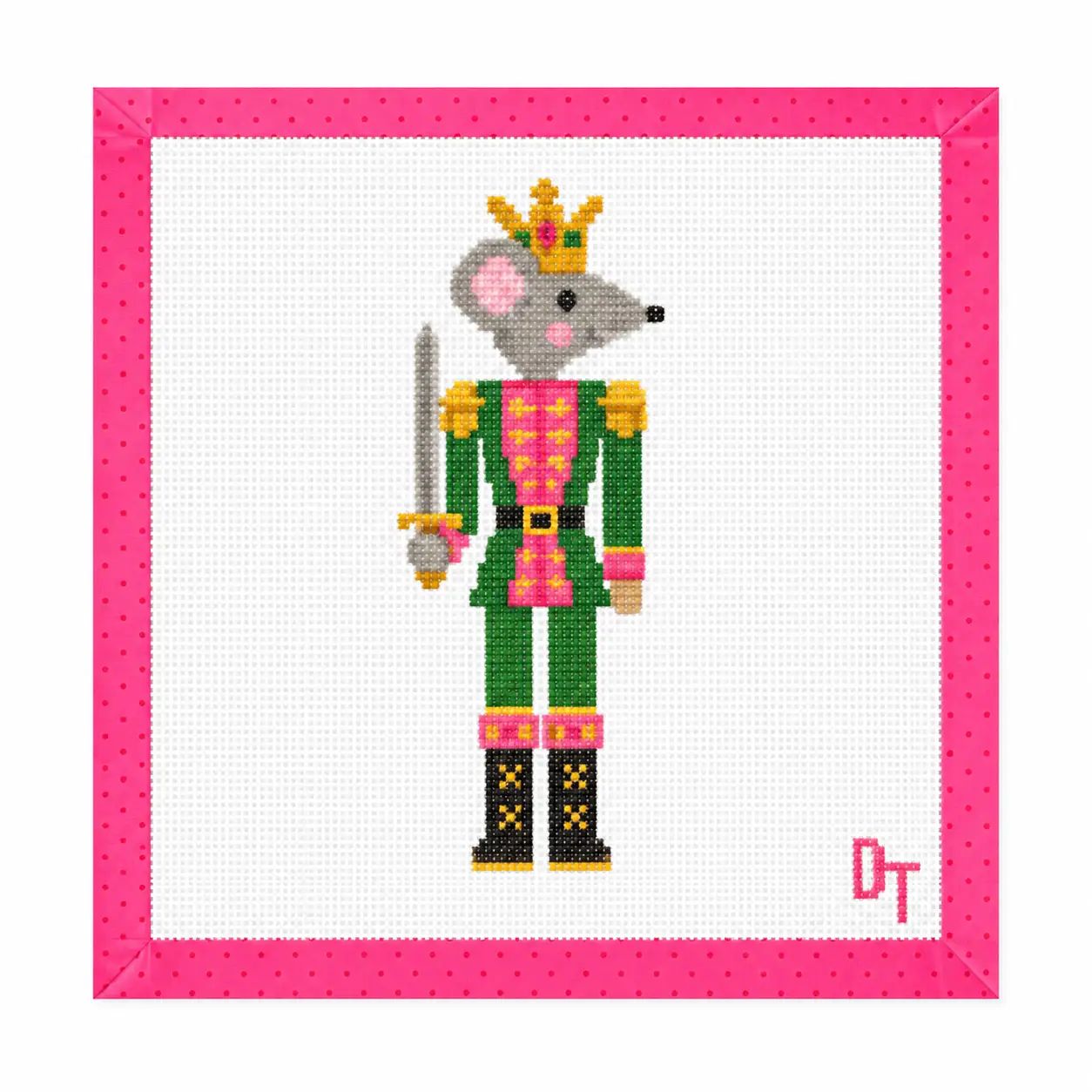 Mouse King Needlepoint Canvas