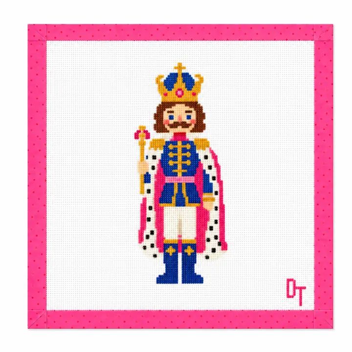 Royal Nutcracker Needlepoint Canvas